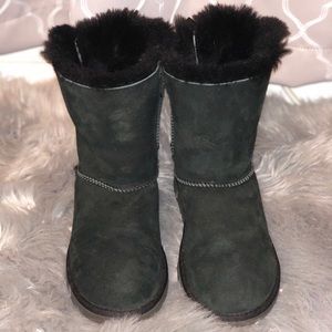 Black Bailey Bow UGG boots